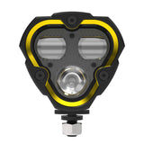 KC HiLiTES FLEX ERA 3 Dual Mode SAE Fog Light - Single Light Master Kit (w/Clear + Yellow Lens) - 1284