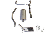 JBA 04-20 Nissan Titan 5.6L 304SS Pass Side Dual Exit Cat-Back Exhaust - 30-1403