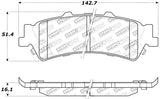 StopTech Performance Brake Pads - 309.07920