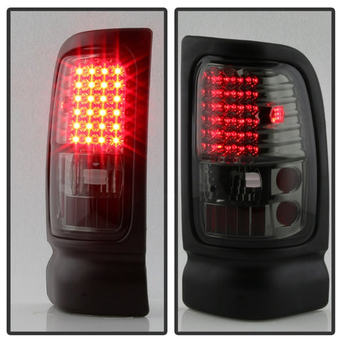 Xtune Dodge Ram 1500 94-01 / Ram 2500/3500 94-02 LED Tail Lights Smoke ALT-ON-DRAM94-LED-SM - 5012807