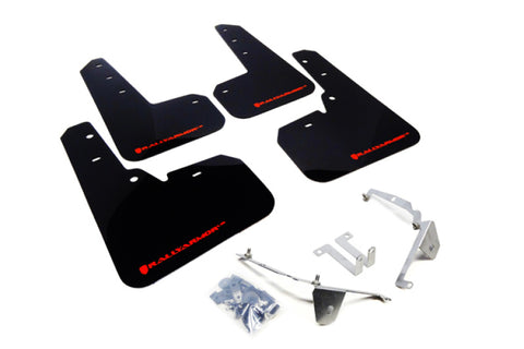 Rally Armor 13-17 Subaru XV Crosstrek Red Mud Flap w/ White Logo - MF26-UR-RD/WH