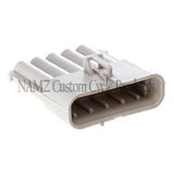 NAMZ Delphi-Packard Weatherpack 5-Position Male Wire Connector w/Seals - NDP-38068