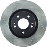 StopTech Power Slot 10 Hyundai Genesis Coupe Non-Track Front Right Slotted Rotor - 126.51038SR