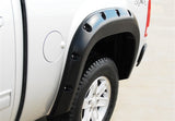 Lund 07-13 GMC Sierra 1500 RX-Rivet Style Textured Elite Series Fender Flares - Black (2 Pc.) - RX109TA