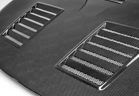 Seibon 12-13 BRZ/FRS VT Style Carbon Fiber Hood - HD1213SCNFRS-VT