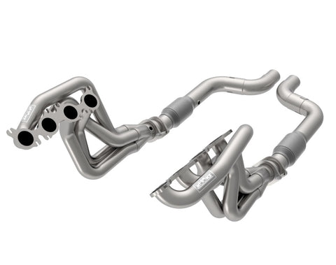 Kooks 2020 Mustang GT500 5.2L 2in x 3in SS Headers w/GREEN Catted Connection Pipe - 1156H630