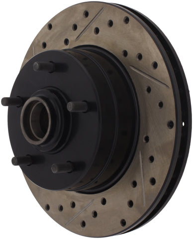 StopTech Slotted & Drilled Sport Brake Rotor - 127.62000R