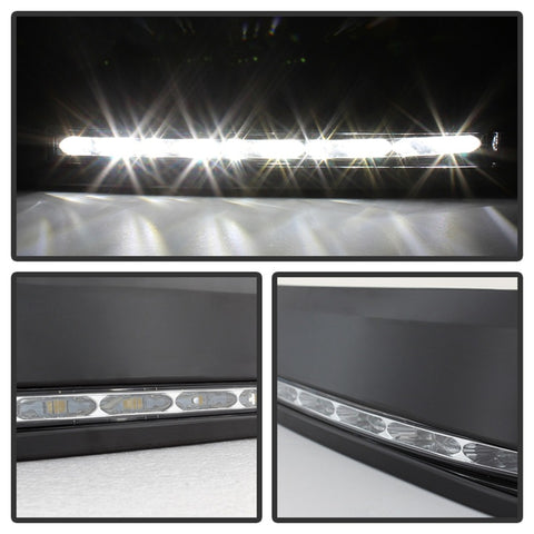 Spyder Toyota Tundra 07-13 Daytime LED Running Lights (XSP-X Model Look)wo/swtch Blk FL-DRL-TTU07-BK - 5077714