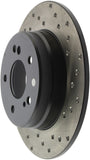 StopTech Drilled Sport Brake Rotor - 128.35012L