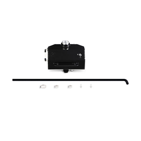 Mishimoto 2015 Ford Mustang EcoBoost / 3.7L / 5.0L  Aluminum Coolant Expansion Tank - Black - MMRT-MUS-15EBK