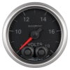 Autometer Elite 52.4mm Peak & Warn w/ Electronic Control 8-18 Volt Voltmeter - 5683