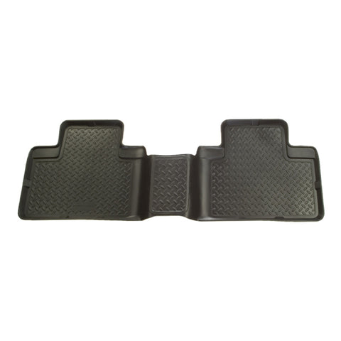 Husky Liners 88-00 GM Full Size Truck 3DR/Ext. Cab Classic Style 2nd Row Black Floor Liners - 61101