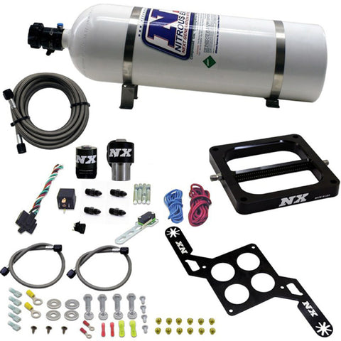 Nitrous Express Dom/Gasoline (RNC) Nitrous Kit w/15lb Bottle - 55070-15