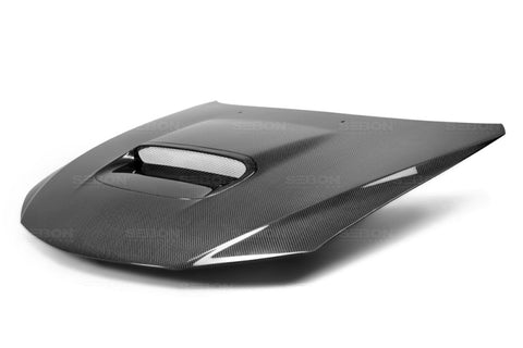 Seibon 08-09 Subaru WRX/STi OEM Carbon Fiber Hood - HD0809SBIMP-OE