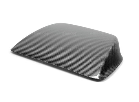 Seibon 06-07 Subaru WRX/STi STi Carbon Fiber Hood Scoop - Only Fits OEM Hoods (Not Seibon Hoods) - HDS0607SBIMP-STI