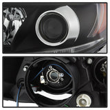 Spyder Toyota Sienna 2011-2014  Projector Headlights - DRL LED - Black PRO-YD-TSEN11-DRL-BK - 5083982