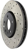 StopTech Slotted & Drilled Sport Brake Rotor - 127.33059R