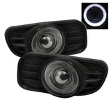 Spyder Jeep Grand Cherokee 99-04 Halo Projector Fog Lights w/Switch Smoke FL-P-JGC99-HL-SM - 5021502