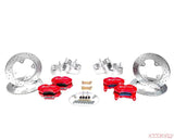 Agency Power Big Brake Kit Front and Rear Red Polaris RZR Turbo 14-18 - AP-RZR-460-RD