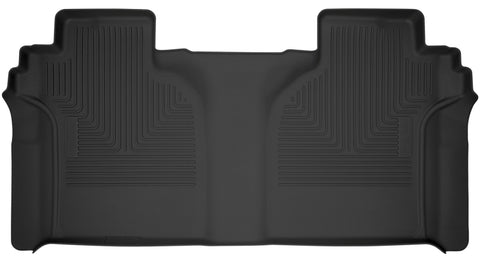 Husky Liners 19-23 Chevy Silverado 1500 CC X-Act Contour Black 2nd Seat Floor Liners (Full Coverage) - 54201