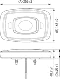 Hella L/Bar Mini 10In Led (Mv Fxd Amber) - 014566111