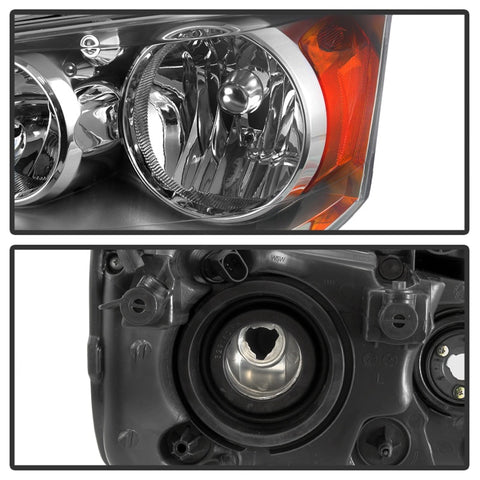 xTune 11-17 Dodge Grand Caravan OEM Style Headlights - Chrome (HD-JH-CHRTC08-AM-C) - 9042508