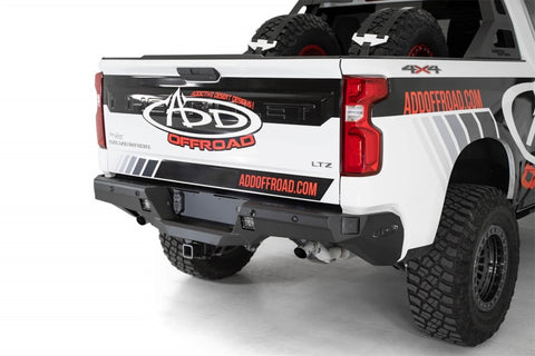 Addictive Desert Designs 2019-2020 Chevrolet Silverado 1500 Stealth Rear Bumper - R447711280103