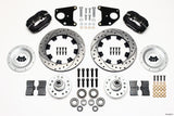 Wilwood Forged Dynalite Front Kit 12.19in Drilled 62-72 CDP B & E Body-Drum - 140-9828-D