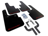 Rally Armor 10-19 Mitsubishi Outlander Sport/ASX/RVR Black UR Mud Flap w/ Red Logo - MF33-UR-BLK/RD