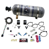 Nitrous Express 92-95 Dodge V8 TBI Dual Nozzle Nitrous Kit (50-125HP) w/Composite Bottle - 20213-12