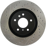 StopTech Slotted & Drilled Sport Brake Rotor - 127.42076R