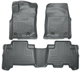 Husky Liners 2013 Toyota 4Runner WeatherBeater Grey Front & 2nd Seat Floor Liners - 99572