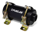 Fuelab Prodigy Reduced Size EFI In-Line Fuel Pump - 700 HP - Black - 40401-1