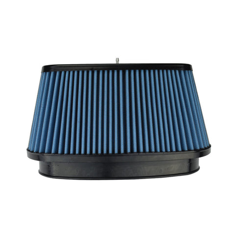 Injen NanoWeb Dry Air Filter 8.725x3.940 Oval neck/ 10.375x5.590 Base / 6.30 Tall w/Barb Fit - X-1084-BB