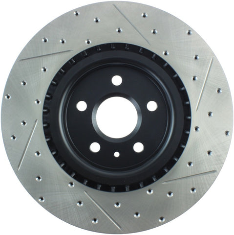 StopTech Slotted & Drilled Sport Brake Rotor - 127.62124R