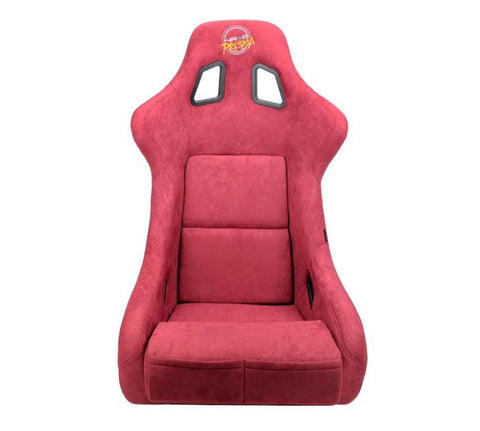 NRG FRP Bucket Seat PRISMA Edition - Medium (Maroon/ Pearlized Back) - FRP-303MAR-PRISMA