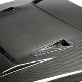 Seibon 09-12 Nissan GTR R35 DV-Style Carbon Fiber Hood - HD0910NSGTR-DV