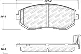 StopTech Street Select Brake Pads - Front - 305.15390