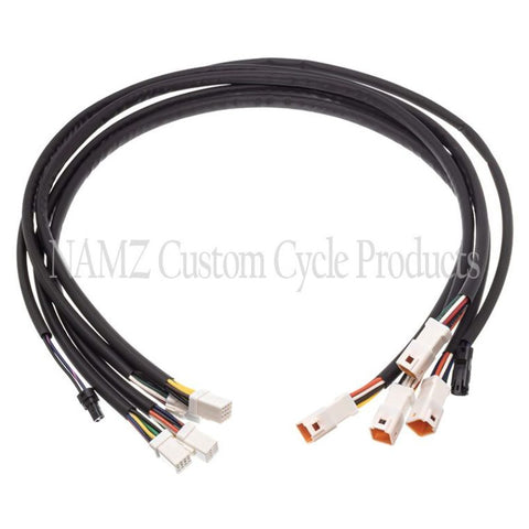 NAMZ 14-17 Indian Chieftain/Roadmaster Plug-N-Play Complete Handlebar Control Xtension Harness 24in. - NHCX-ID24