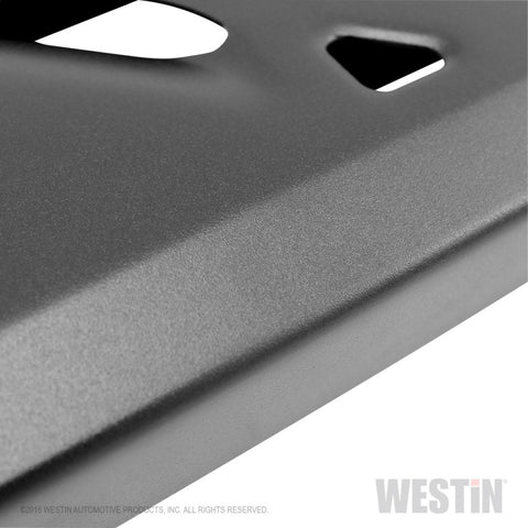 Westin 2019 Chevrolet Silverado/Sierra 1500 Crew Cab Thrasher Running Boards - Textured Black - 28-81275