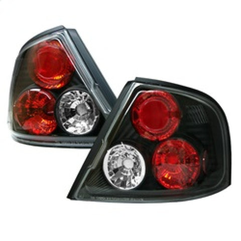 Spyder Nissan Altima 98-01 Euro Style Tail Lights Black ALT-YD-NA98-BK - 5006790