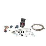 Snow Performance Stg 1 Boost Cooler F/I Water Inj. Kit (Incl. SS Braided Line/4AN Fittings) w/o Tank - SNO-201-BRD-T