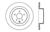 StopTech Nissan 370z / Infiniti G37 SportStop Drilled Rear Right Rotor - 128.42101R