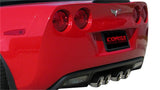 Corsa 12-13 Chevrolet Corvette C6 ZR1 Sport Cat-Back Dual Rear Exit w/ Twin 4.0in Pol Tips - 14164CB3