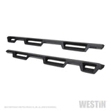 Westin 2019 Chevrolet Silverado/Sierra 1500 (5.5ft) Drop Wheel to Wheel Nerf Step Bars - Txt Black - 56-534685