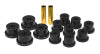 Prothane 85-88 Suzuki Samurai Spring & Shackle Bushings (OEM Shackles) - Black - 17-1001-BL