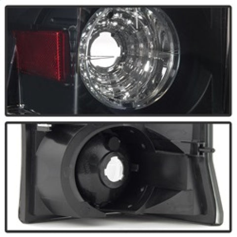 Spyder Cadillac Escalade 02-06 Euro Tail Lights Black Smoke ALT-YD-CE02-BSM - 5084378