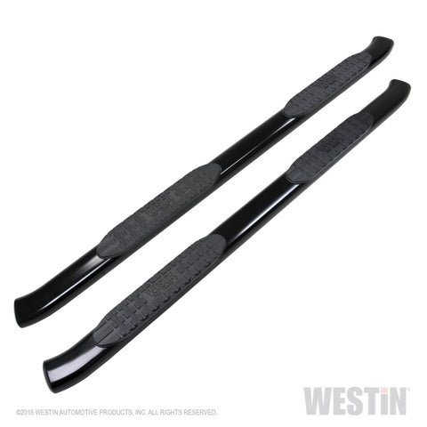 Westin 2019 Chevrolet Silverado/Sierra 1500 Crew Cab Non LD PRO TRAXX 5 Oval Nerf Step Bars - Black - 21-54135