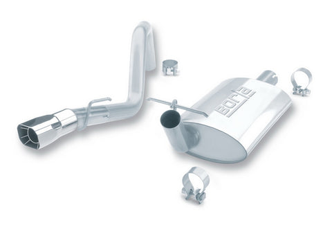 Borla 91-95 Jeep Wrangler YJ 4.0L 6cyl 4WD 2Dr SS Single Rigth Rear Exit Cat-Back Exhaust - 14364