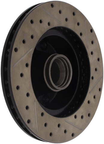 StopTech Slotted & Drilled Sport Brake Rotor - 127.62000R